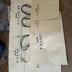 COACH ショップ袋 3サイズセット8枚組