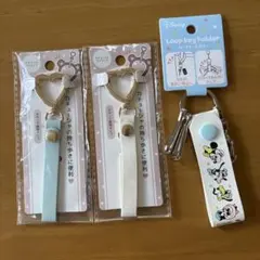 カチューシャストラップ ループキーホルダー 3点セット