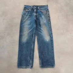 00s LEVI'S 504 good faded wide jeans W34 - メルカリ