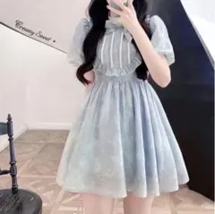 merry jenny Tulle ribbon harness ライトブルー - メルカリ