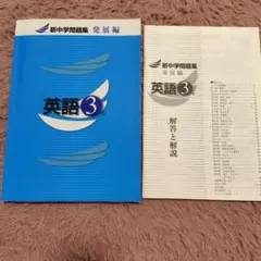 新中学問題集　英語3年 発展編 早稲田アカデミー