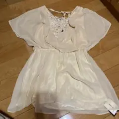 刺繍ワンピース