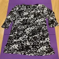 esche 花柄 五分袖チュニック 42のサムネイル