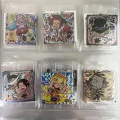 ワンピース 大海賊 シールウエハース LOG.13.14 6枚セット