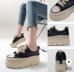 厚底スニーカー 24.5