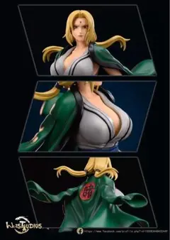 X-H-Z NARUTO 千手綱手（温泉）ガレージキットスタチュー NARUTO 千手綱手 五代目火影 ガレージキット フィギュア 1/8