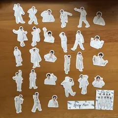 Snow Man フレークシール