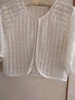 専用様 レースボレロホワイトカーデガンのサムネイル