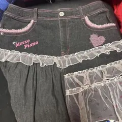 Mezzo Piano デニムスカート