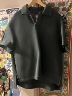 h*z様 Maison Margiela ポロシャツ ネイビー マルジェラ - メルカリ
