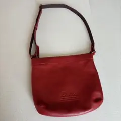 Dakota ダコタ ジェントリー ショルダーバッグ レッド 本革 牛革