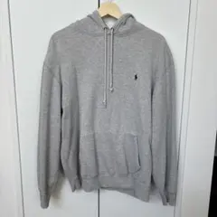 90s Polo by Ralph Lauren グレー フード付きパーカー M