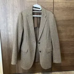UNIQLO テーラードジャケット ブラウン系