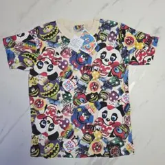 LOVE REVOLUTION パンダ 総柄 Tシャツ 150cmのサムネイル
