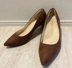 ハイヒール　パンプス　ブラウン　22.5cm
