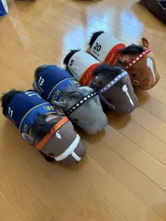 サラブレッドコレクション　寝そべりbig 4体セット