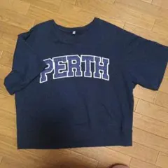 PERTH ロゴ 半袖 Tシャツ　黒　 Mサイズのサムネイル