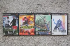 【まとめ売り】PS2ソフト　4本セット