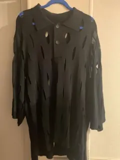 MAISON SPECIAL スラッシュサマーニットポロシャツのサムネイル