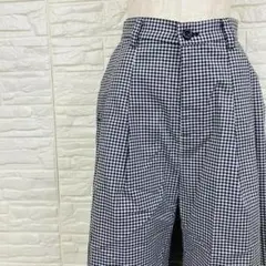 トゥービーバイアニエスベー ガウチョパンツ S ギンガムチェック【2743-29