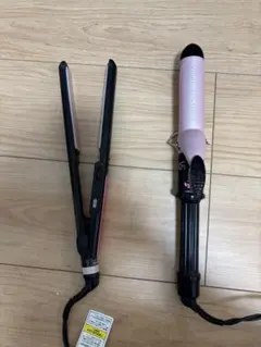 Vidal Sassoon ヘアアイロン ピンク/ブラック