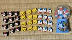 ディズニー　ツムツム　ガチャガチャミニ消しゴム