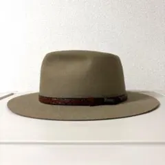 58〜60cm AKUBRAフェドーラ/ジョニーデップ/ブラウン/ハット 58〜60cm AKUBRAフェドーラ/ジョニーデップ/グレー/ハット 値下不可