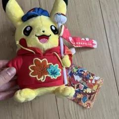 ポケモンセンターヒロシマ ぬいぐるみ ピカチュウポケモンのぼり