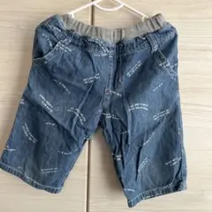 SLAP SLIPプリント入りハーフパンツ 2T