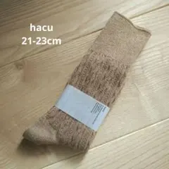 hacu 靴下 ソックス 21-23cm