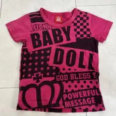BABY DOLL ピンク Tシャツ 100