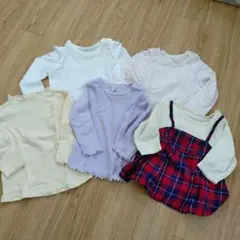 子供服 まとめ売り 女の子 5点セット 70cm トップス