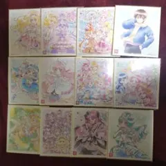 プリキュア色紙ART、12枚セット