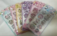 現物☆サンリオキャラクター ウォーターシール☆6セット☆