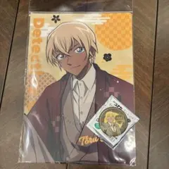 コナン　安室透　缶バッジ付き