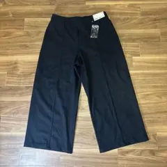 UNIQLO ネイビー ワイドパンツ レディース XXL 新品未使用タグ付き
