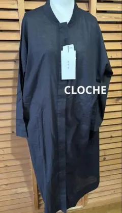 CLOCHE黒 シャツ 長袖 新品タグ付き！