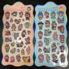 Labubu ラブブ シール 2枚セット