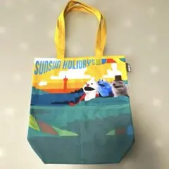 パペットスンスン　ニコアンド　メッシュ　トートバッグ