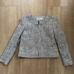 NATURAL BEAUTY BASIC ノーカラージャケット