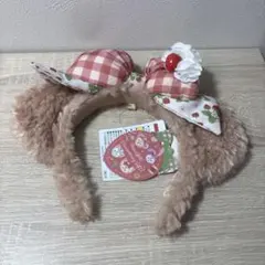 ディズニーシー　カチューシャ Hearty Strawberry シェリーメイ ディズニーシー カチューシャ Hearty Strawberry シェリーメイ | Mercari