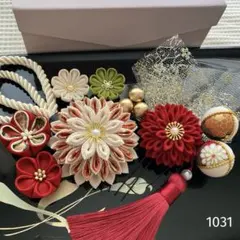 つまみ細工　髪飾り　成人式　七五三　卒業式　袴　結婚式　1031