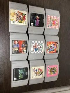 NINTENDO64 ソフト まとめ売り 9本セット