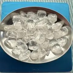 サンキューセール❣️天然石 ヒマラヤ水晶50gブレス浄化用 サザレ石 気入り浄化済
