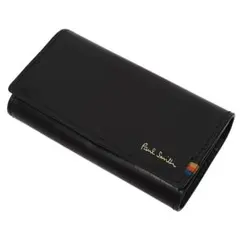 E07187 未使用品 Paul Smith ストライプステッチタブキーケース