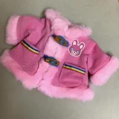 ぽぽちゃん　うさぎのダッフルコート　服