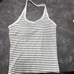 UNIQLOストライプ ノースリーブ ブラトップタンクトップ