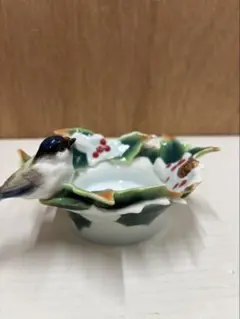 Herend サンタマンダリン ファンシースタンド カードホルダー