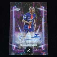 Ousmane Dembele Topps Chrome /75 Auto 直筆