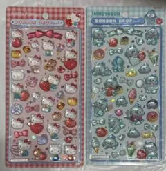 【正規品】ボンボンドロップシール ハローキティ赤 ハンギョドン まとめ売り